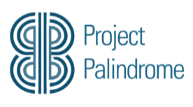 Project Palindrome Project Palindrome logo – stylized mirrored P symbol